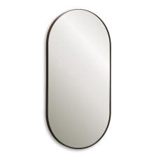 Зеркало Silver Mirrors Aurora 500х1000 (алюм. профиль, цвет черный )