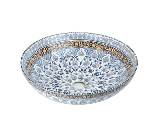 Раковина чаша Bronze de Luxe Марракеш 1008, синий