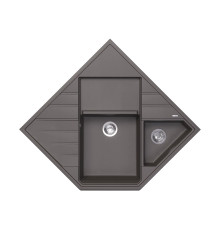 Кухонная мойка Florentina БОМБЕЙ 20.375.J0900.307, серый шелк