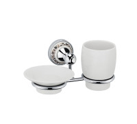 Мыльница+подстаканник Fixsen Bogema FX-78506+08
