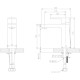 Смеситель для раковины Bravat Riffle F172106C, хром