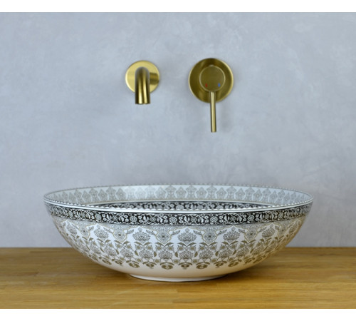 Раковина чаша Bronze de Luxe Марракеш 1008G, серый