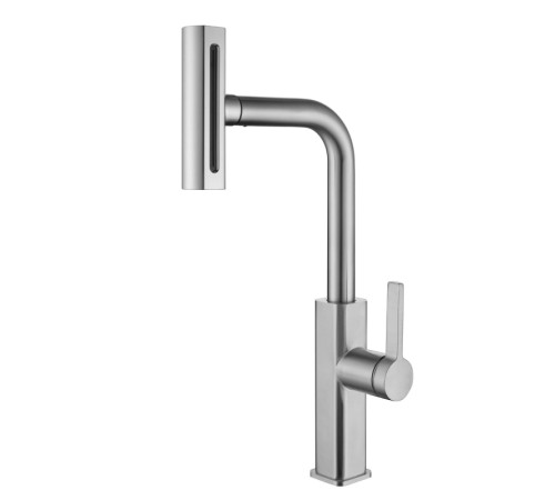 Смеситель для кухни Fmark FS8266L, сатин
