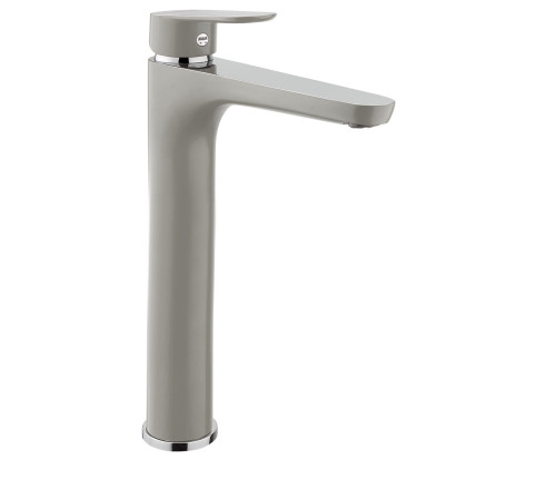 Смеситель для раковины Fiore KEVON CHIC 81GX8119, хром/серый