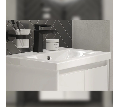 Тумба с раковиной подвесная Velvex Klaufs tp.KLA.COM.50.2D, 50 см