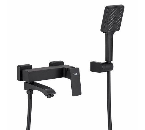 Смеситель для ванны FRAP F3276-6, черный