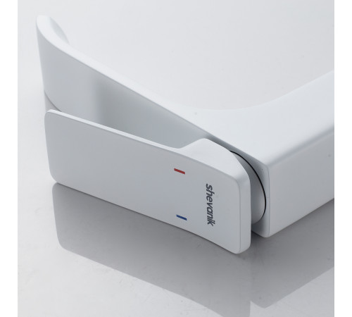 Смеситель для раковины высокий Shevanik S4011C, белый