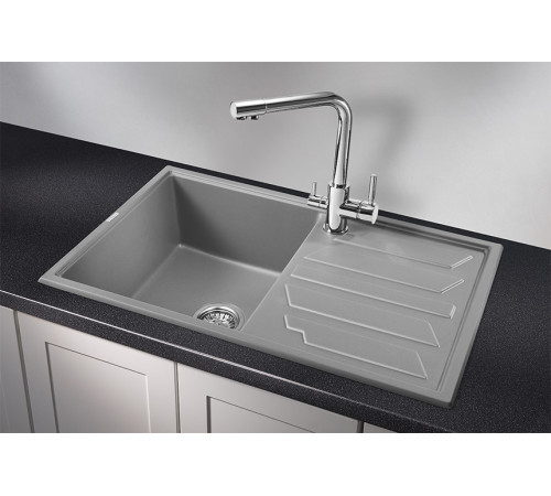 Кухонная мойка Granula 8002, АЛЮМИНИУМ