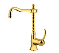 Смеситель для раковины Webert Aurora AU831802010, золото