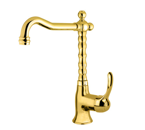 Смеситель для раковины Webert Aurora AU831802010, золото