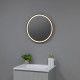Зеркало Silver Mirrors Делуна/Deluna D600 TX (алюм. профиль, цвет черный, бесконтактный сенсор)