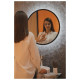 Зеркало Silver Mirrors Monaco-BLACK d600 (бесконтактный сенсор)