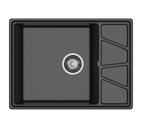 Кухонная мойка GranFest VERTEX 680L, черный