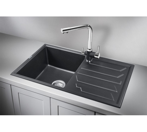 Кухонная мойка Granula 8002, ШВАРЦ