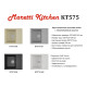 Кухонная мойка Maretti Китчен KT575-BL, черный