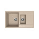 Кухонная мойка Ulgran Quartz Prima 860 1,5K-03, десерт