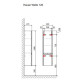 Пенал (33см) RAVAL Вельто Wel.04.120/P/BRS/RL, светло-коричневый