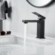 Смеситель для раковины Raffine F0196H, черный