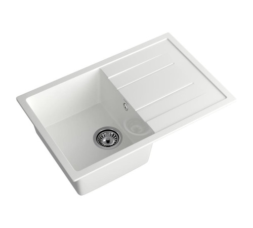 Кухонная мойка GranFest QUADRO 780L, иней