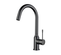 Смеситель для кухни Rivelato Garda 1923502, черный