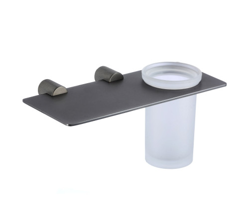 Стакан для ванной комнаты Savol S-002158Q, графит