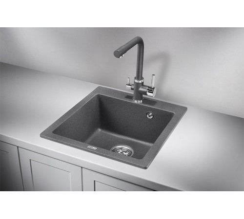 Кухонная мойка Granula 4651, ГРАФИТ