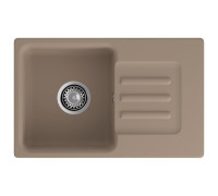 Кухонная мойка GranFest SMART 680L, песочный