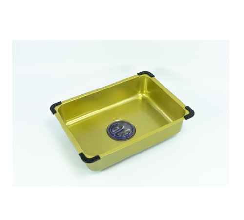 Многофункциональная кухонная мойка Fmark FSC002C, матовое золото