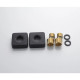 Смеситель для ванны Knotlor KN-22/BL, черный