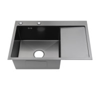 Мойка для кухни Fmark FSC6550Q-L, графит