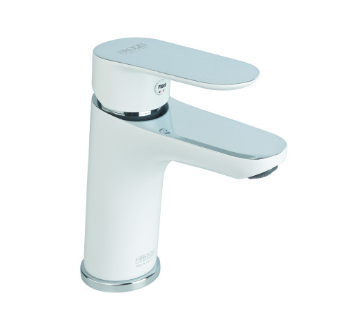 Смеситель для раковины Fiore KEVON CHIC 81WX8123, хром/белый