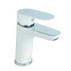 Смеситель для раковины Fiore KEVON CHIC 81WX8123, хром/белый