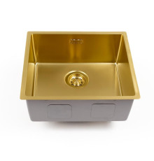 Кухонная мойка Grandex Aqua Optima 5010861, золото