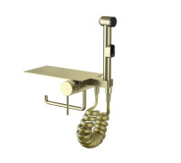Гигиенический душ со смесителем Bronze de Luxe SCANDI 708/1BR, бронза