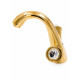 Смеситель для раковины с донным клапаном Fiore VENERE SKY (SWAROVSKI®) 13OO0623, золото