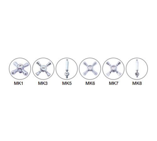 Смеситель для ванны Rav Slezak Morava MK660.5/2
