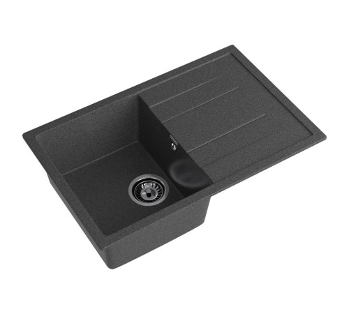 Кухонная мойка GranFest QUADRO 780L, графит