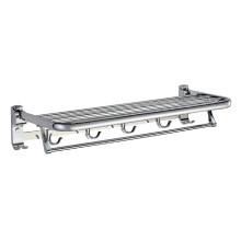 Полка для полотенец Savol S-007099, хром