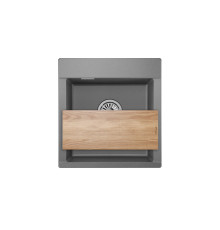 Кухонная мойка Granula 4701, ГРАФИТ