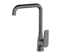 Смеситель для кухни Esko Lagos Gun Metal LG06GM, оружейная сталь