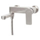 Смеситель для ванны Hansberge H4010NK, никель