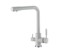 Смеситель для кухни с подключением к фильтру Savol S-L1801W, белый