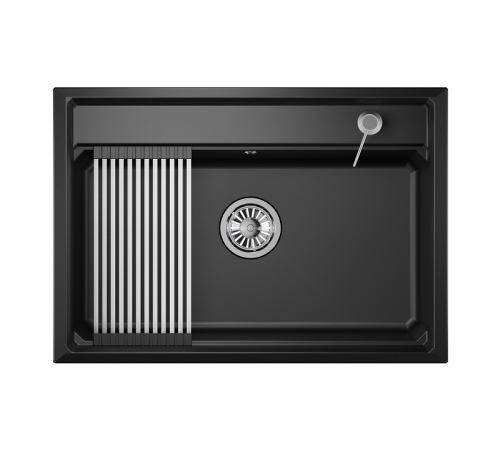Кухонная мойка Granula 7301, ШВАРЦ