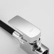 Смеситель для кухни с гибким изливом FRUD R43151-6, хром/черный