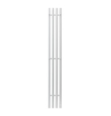 Полотенцесушитель электрический Terminus Стойка QUATRO круг 160, белый