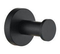 Крючок для ванной комнаты Grocenberg AC0061BL, черный