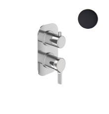 Смеситель для душа встраиваемый Webert Coral CO860101560, черный