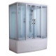 Душевая кабина (душевой бокс) Timo Standart Silver Fabric T-6670SF, 170x88x220
