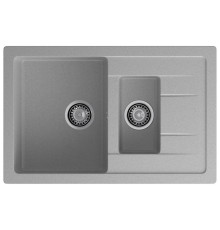 Кухонная мойка GranFest QUADRO 775KL, серый