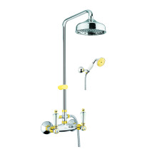 Душевая система Fiore GIOIELLI (SWAROVSKI®) 08CO0620, хром/золото